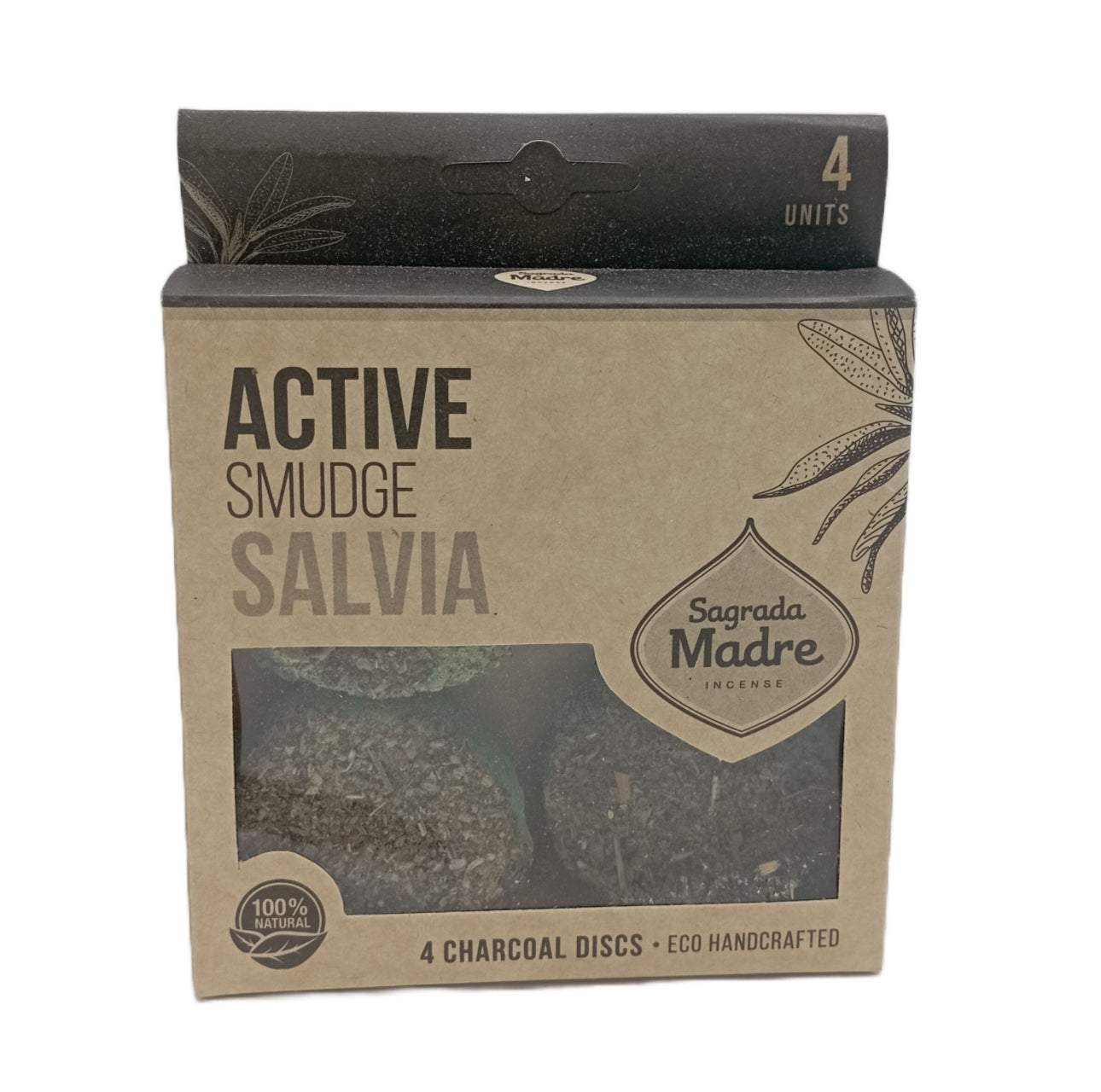 Pastillas de Incienso en Resina X 4 Salvia Blanca