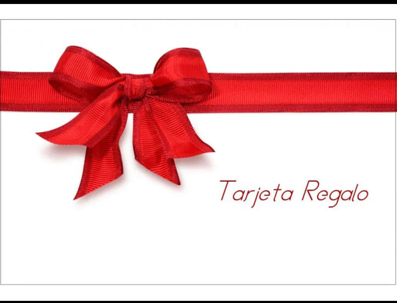 Tarjeta de Regalo