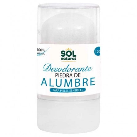 Desodorante piedra de alumbre 120g Sol Natural