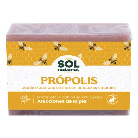 Jabon de propolis 100 g Sol Natural