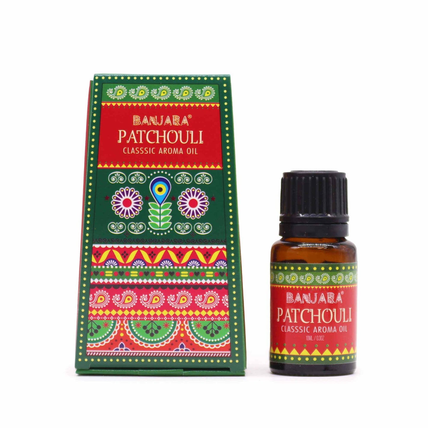 Aceite con fragancia de la India Banjara 10ml - Pathchouli